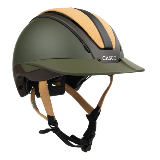 Casco DUELL ONE casca echitatie Cottage Brown nubuc