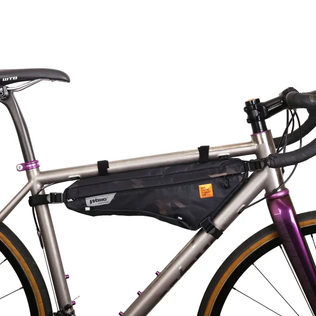 WOHO XTOURING geanta cadru Cyber-Camo Diamond Black
