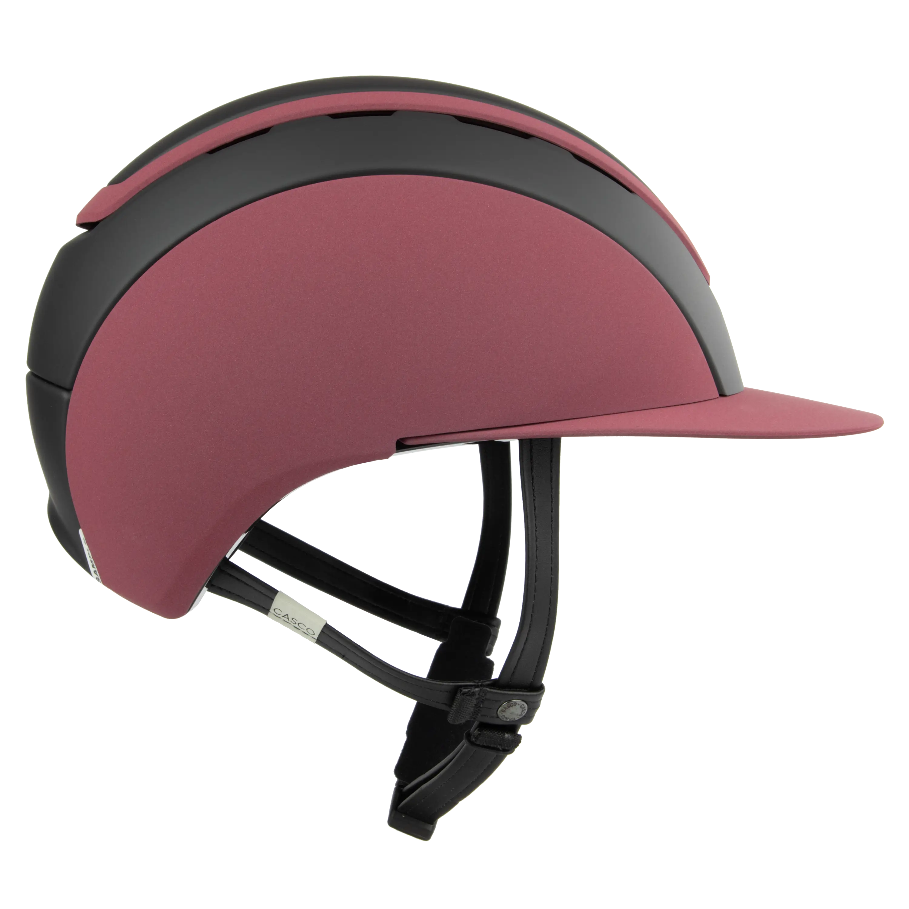 Casco ELITE Velaris casca echitatie Burgundy Red piele