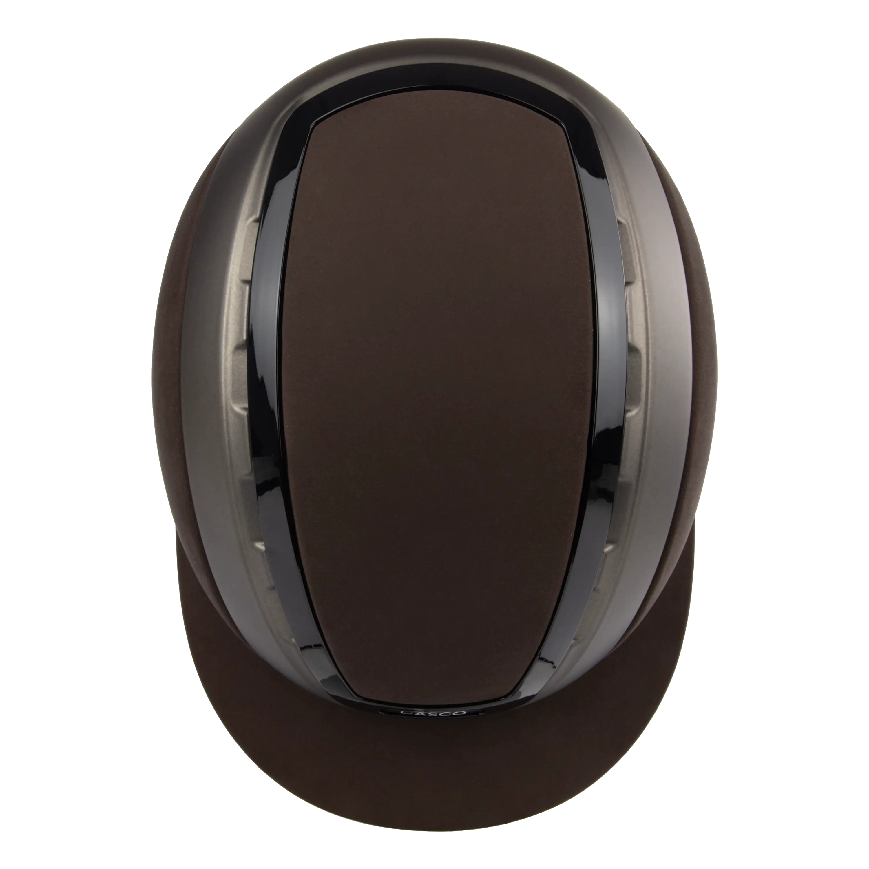 Casco Elite Valiant cască echitație maro nubuc