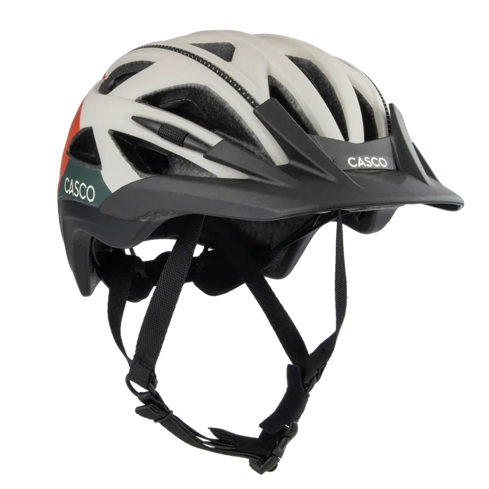 Casco Activ SL Nomad Silk casca bicicleta alb-portocaliu
