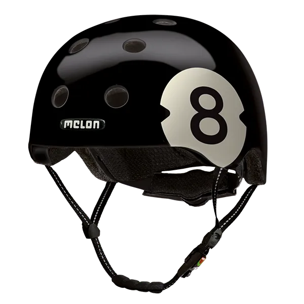 Melon Urban Active 8 Ball cască bicicletă neagră
