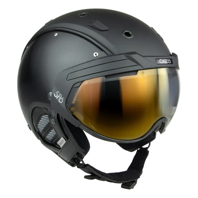 Casco SP-6 Prime Structure cască schi neagră cu vizieră