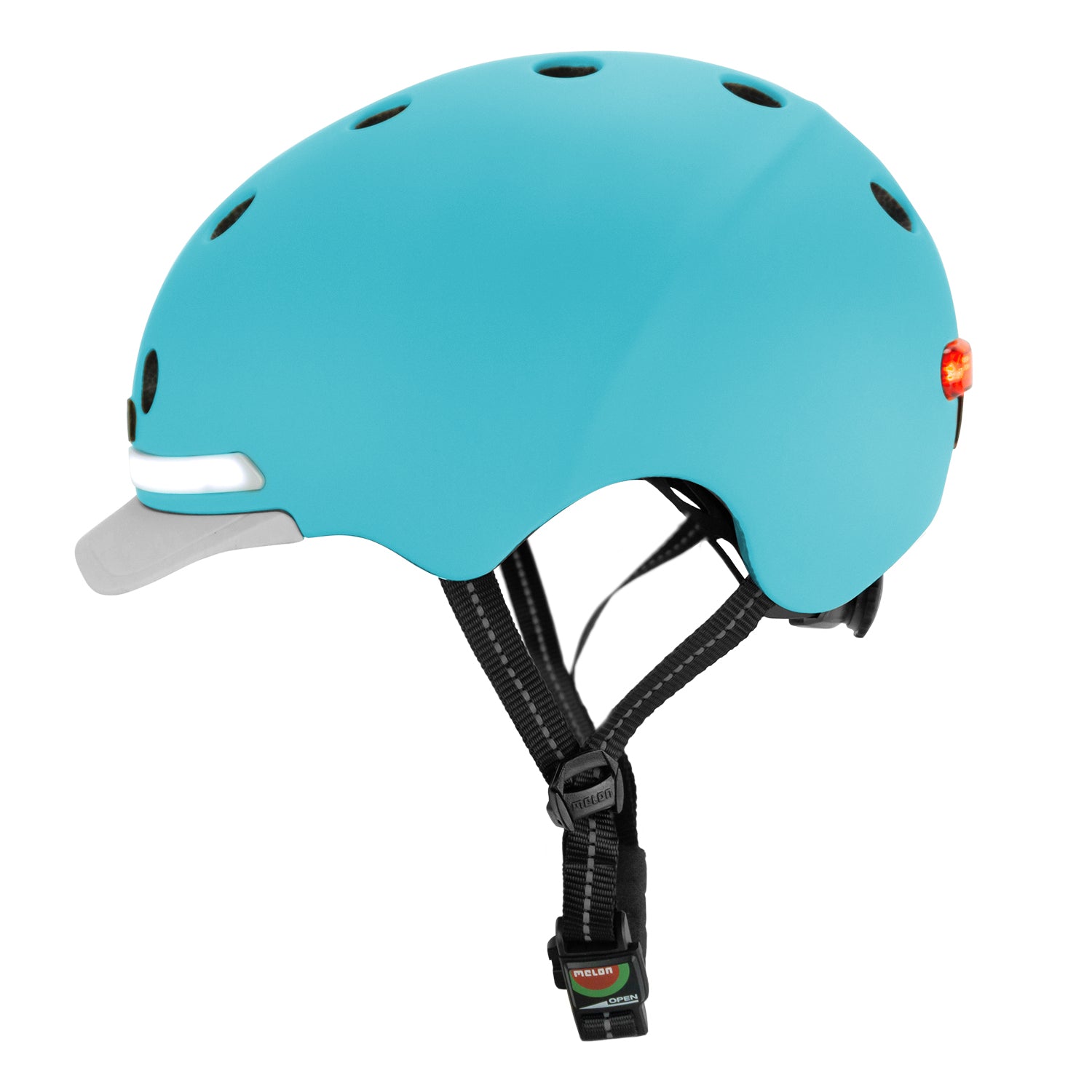 Melon E-Series Air cască bicicletă cu lumini LED