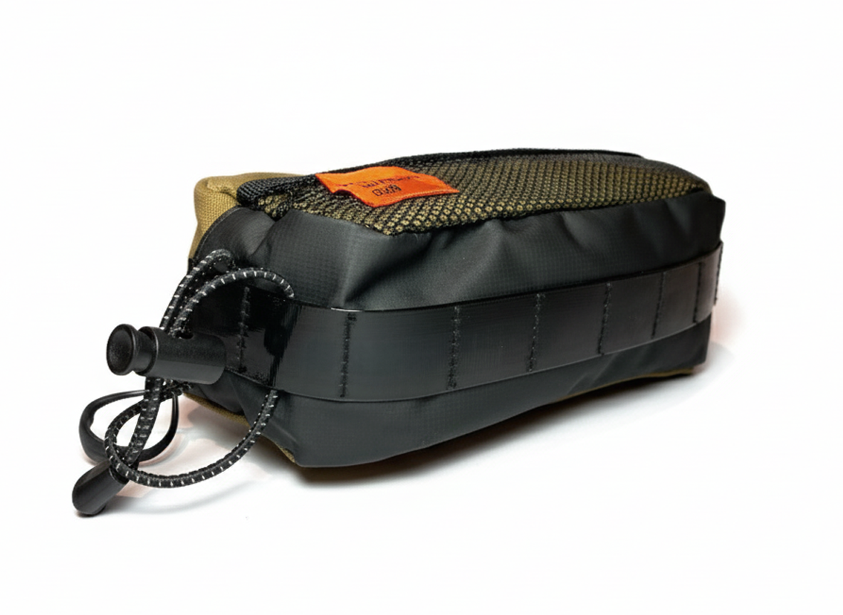 Woho XTouring geanta cadru Cordura verde 0.6L