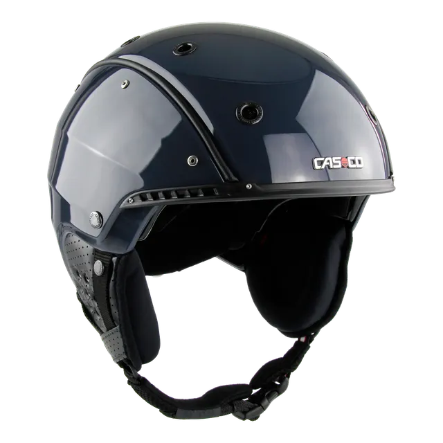 Casco SP-4.1 casca schi gri inchis cu husa rigida