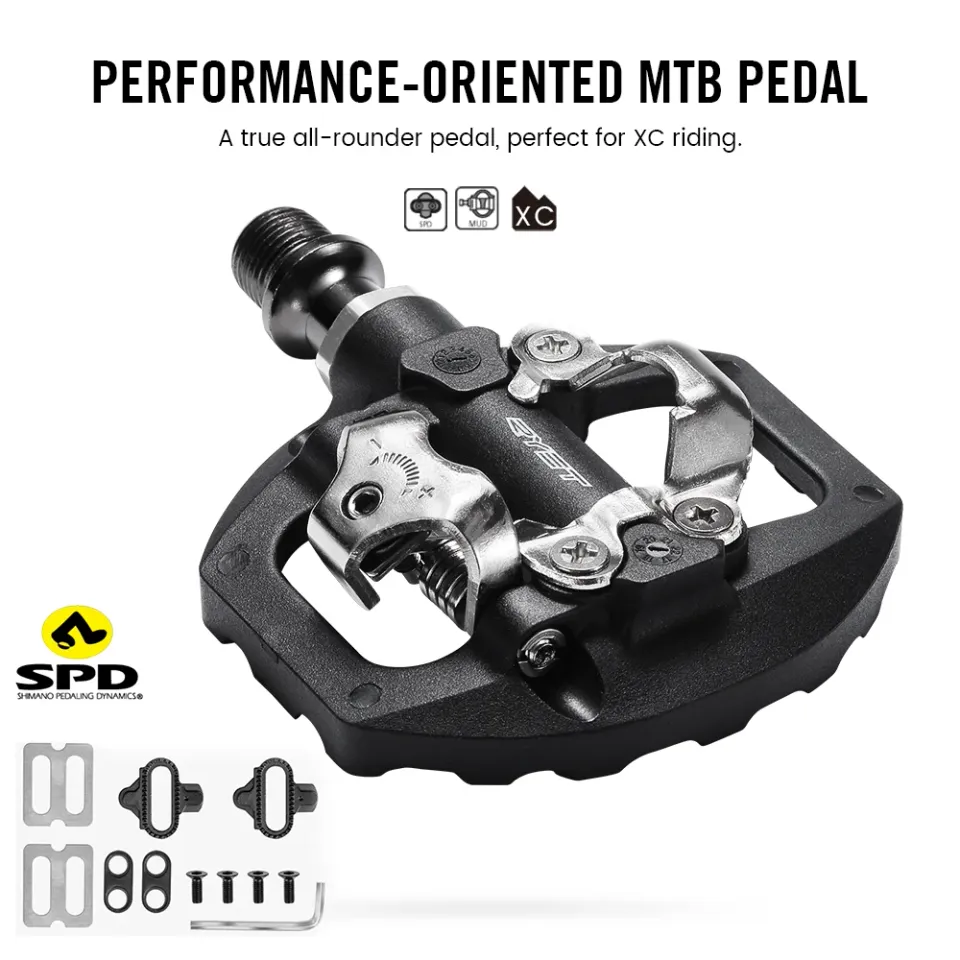 Ryet M108 pedale power meter SPD-SL platforma aluminiu