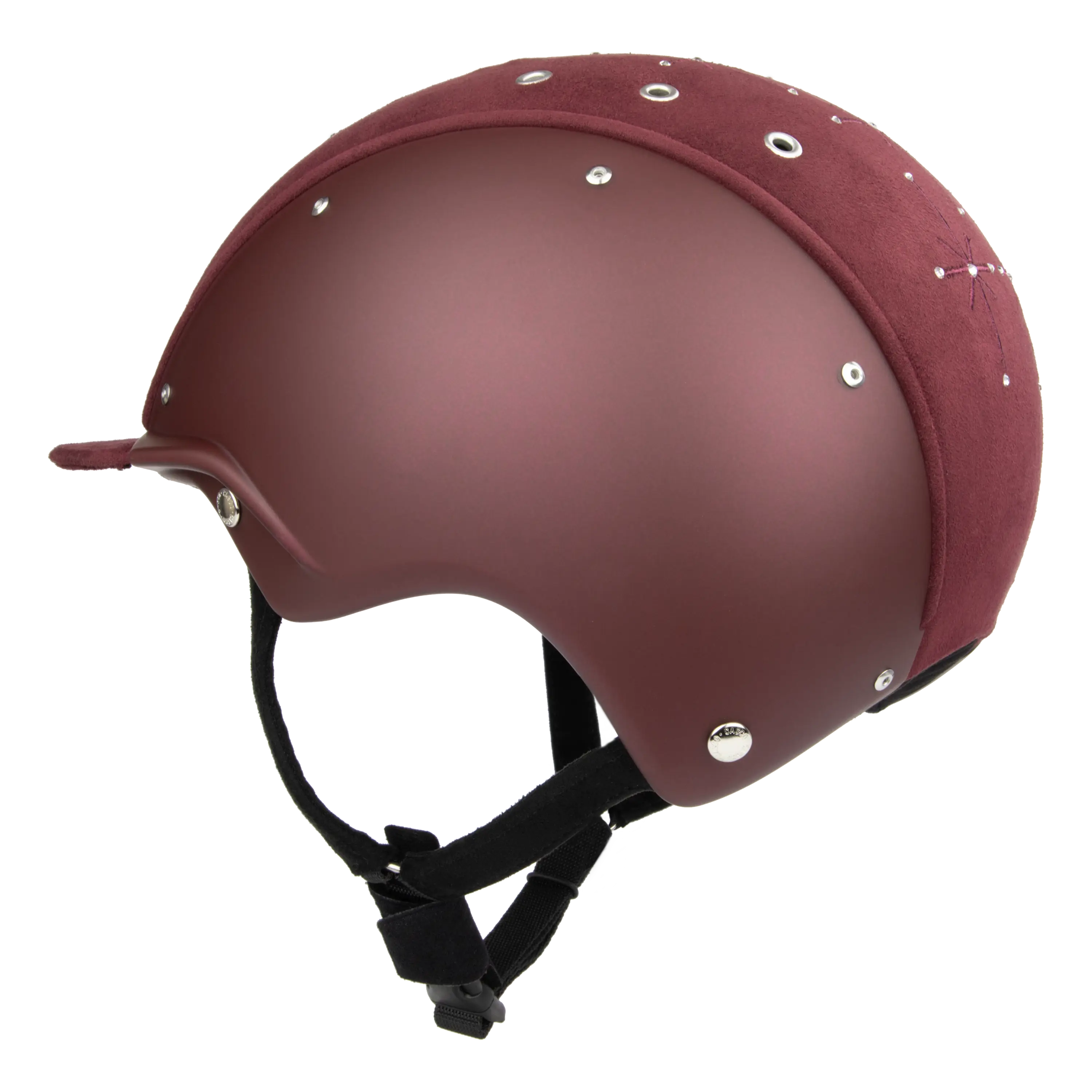 Casco Apart Brilliant Burgundy casca echitatie cristale