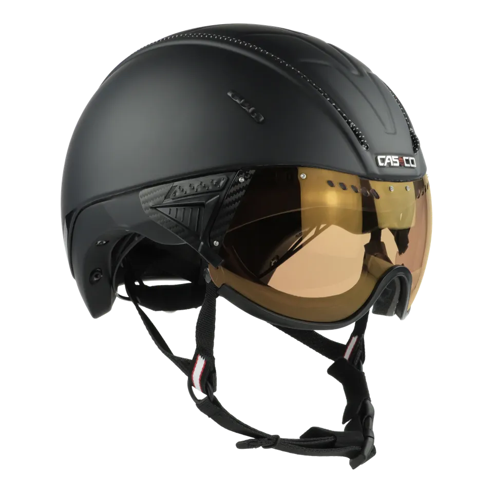 Casco Highfly casca parapanta neagra cu vizor fotocromatic
