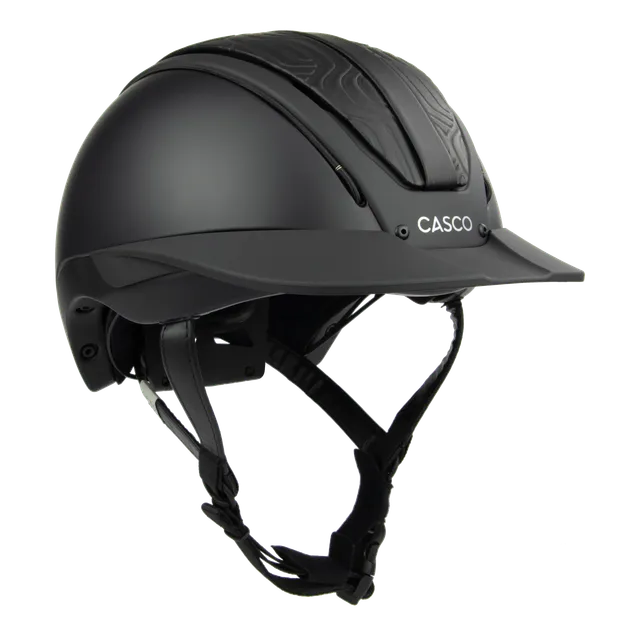 Casco Duell One Finesse Black cască echitație nubuc