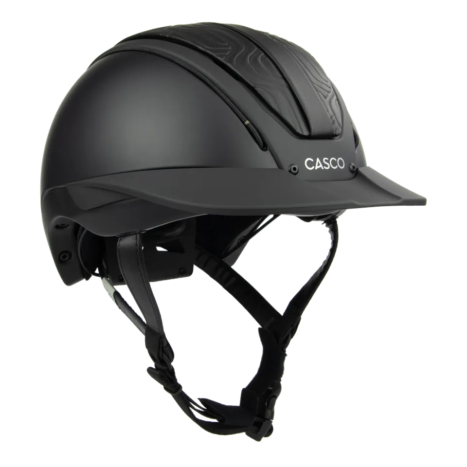 Casco Duell One Finesse Black cască echitație nubuc