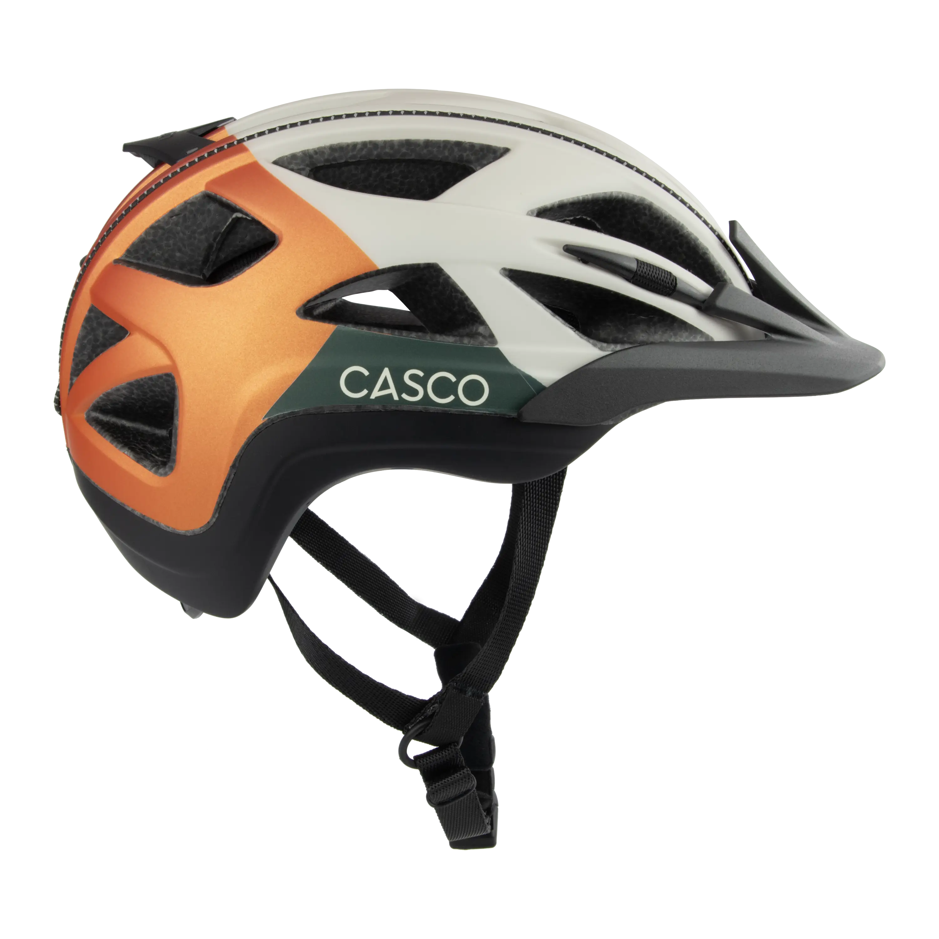 Casco Activ SL Nomad Silk casca bicicleta alb-portocaliu