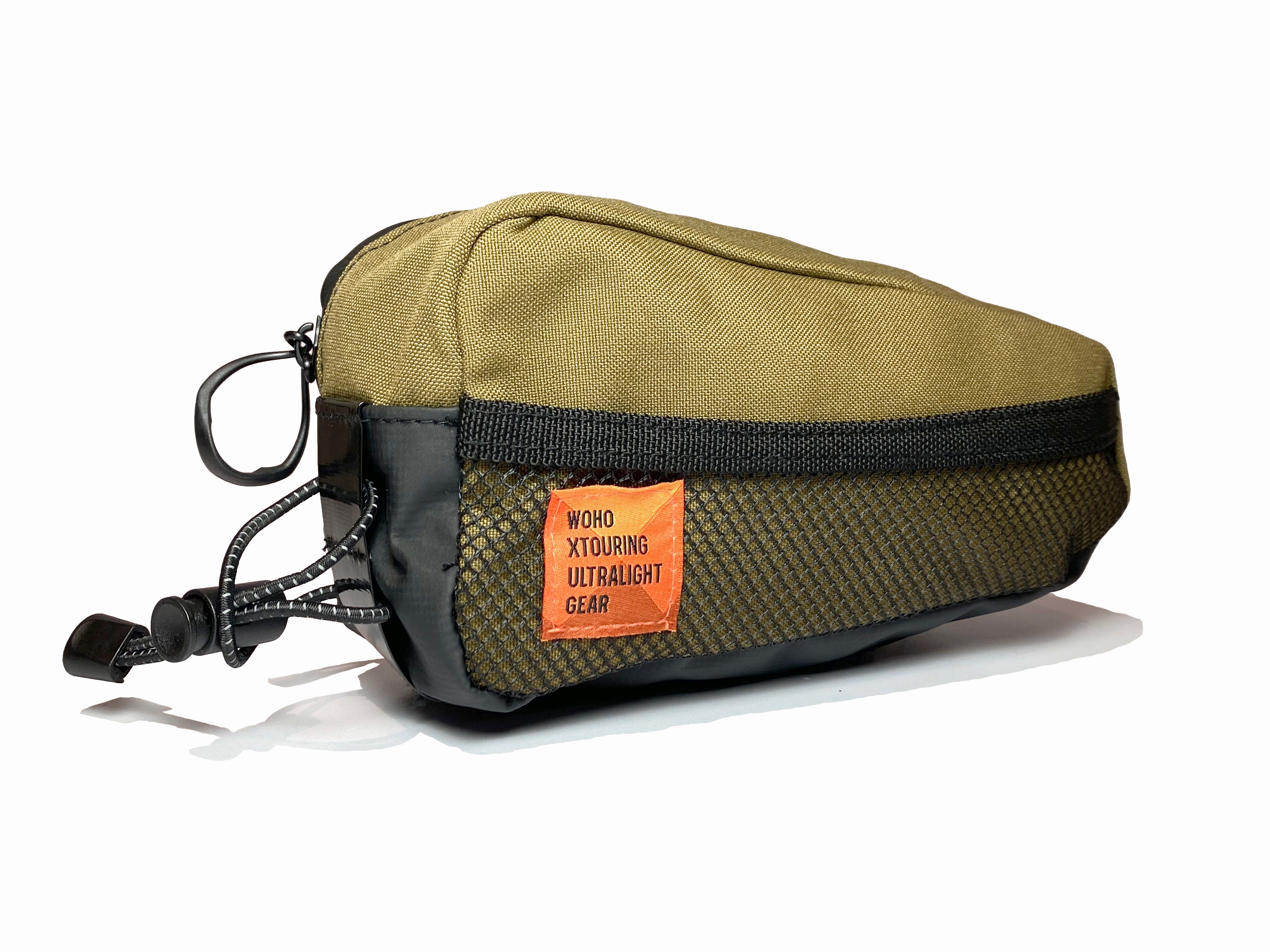 Woho XTouring geanta cadru Cordura verde 0.6L