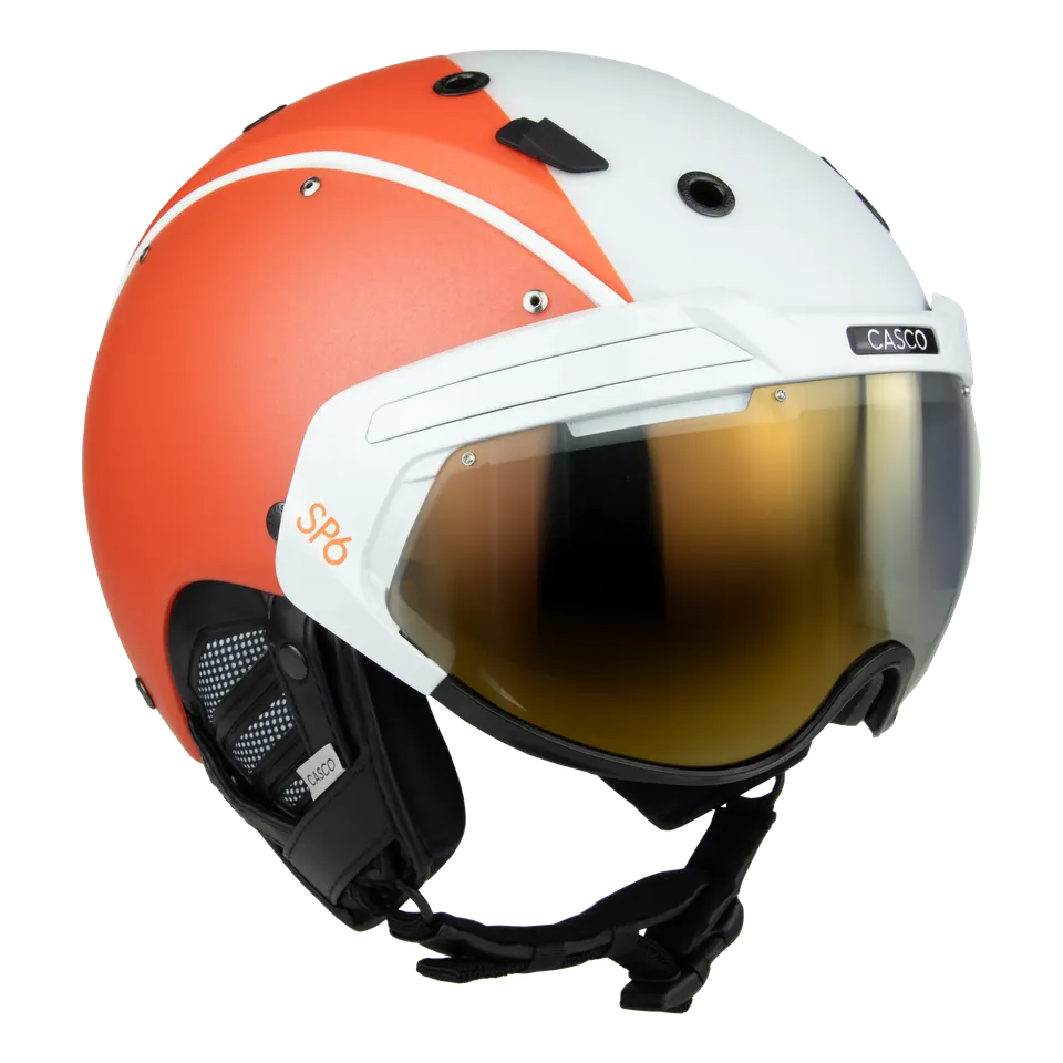Casco SP-6 Trinity Volt casca schi verde cu vizor