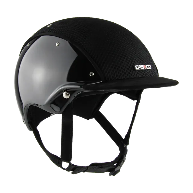 Casco Apart casca echitatie negru lac si velur