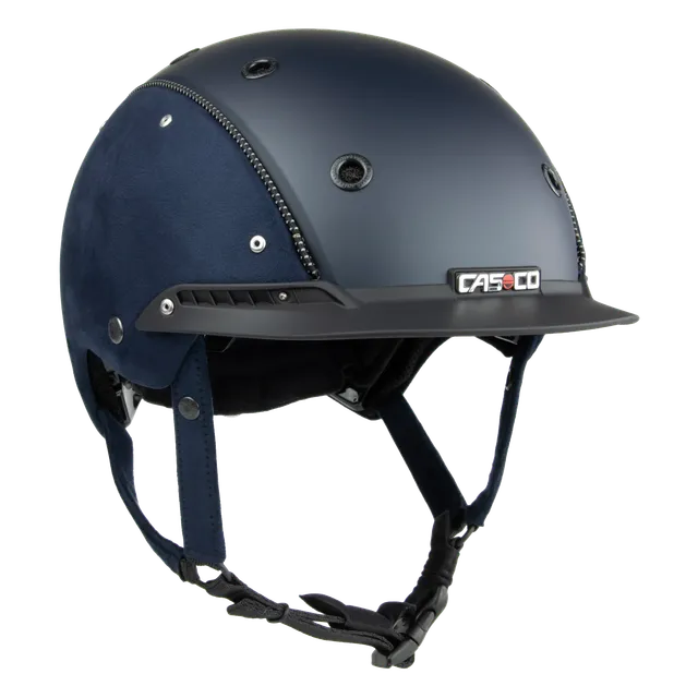 Casco Champ3 Nubuck casca echitatie Night Blue albastru