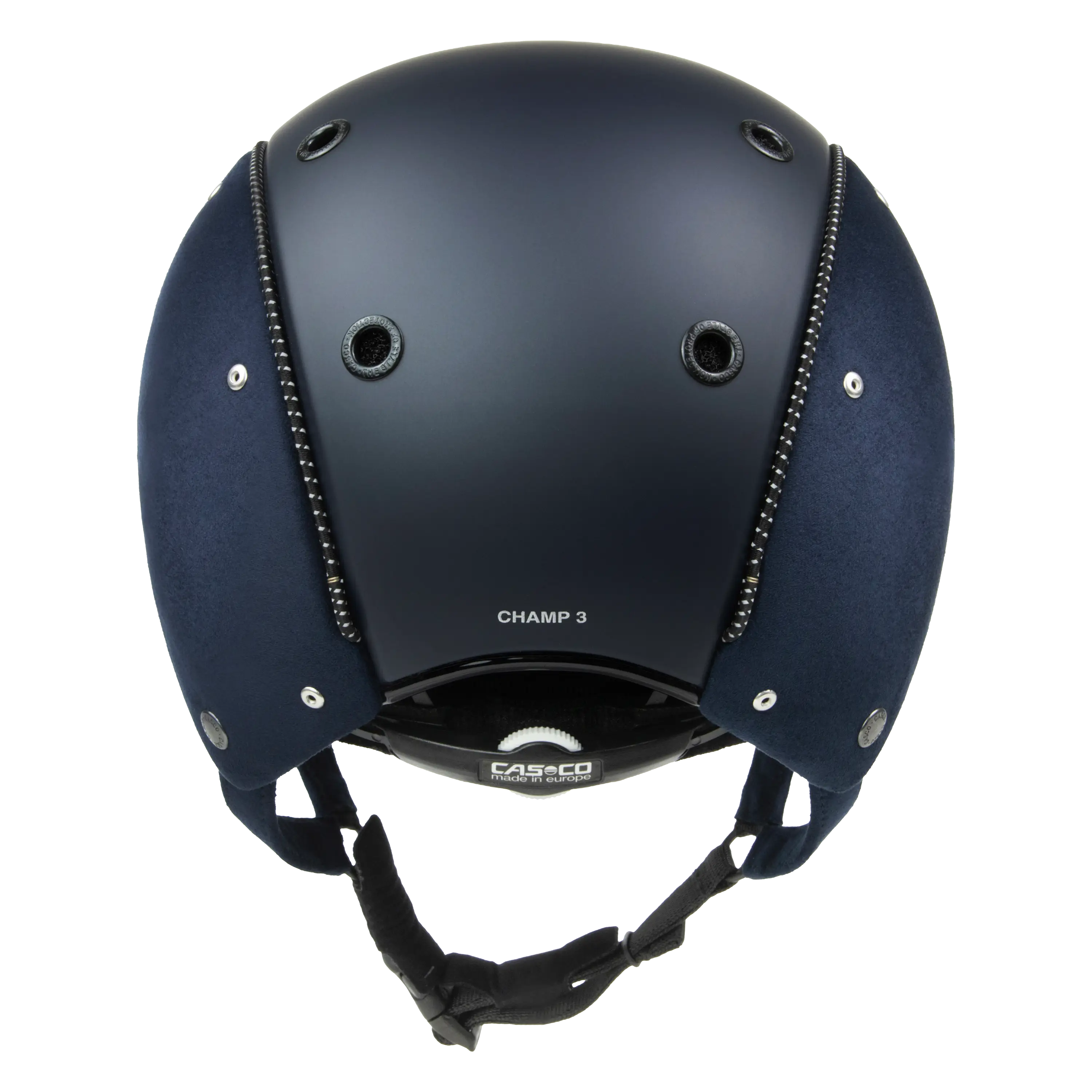 Casco Champ3 Nubuck casca echitatie Night Blue albastru