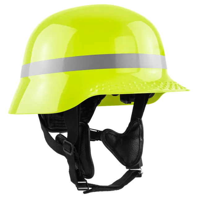 Casco PF 112 Extreme casca pompieri galben fluorescent EN 443