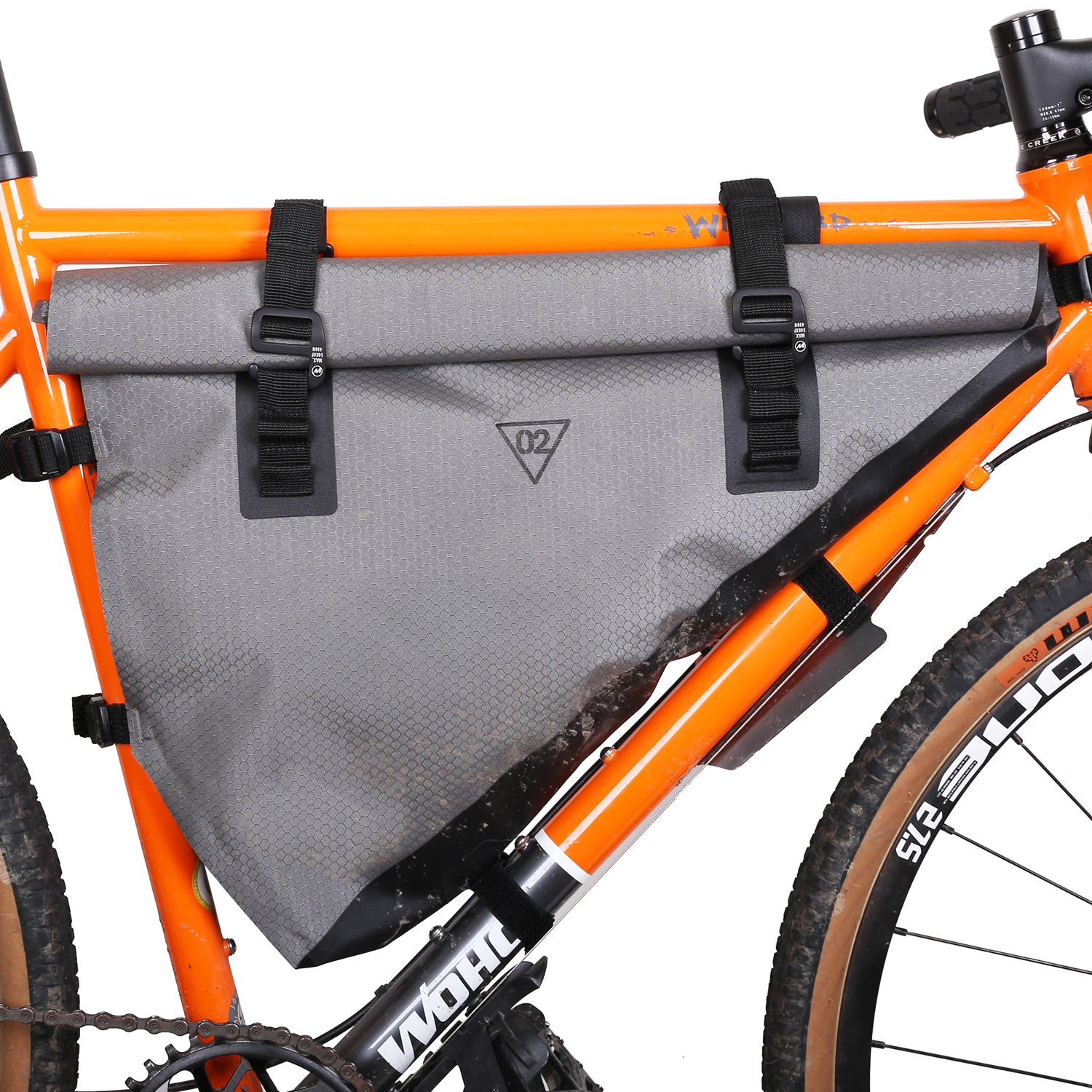 WOHO Hybrid set bikepacking impermeabil 54L gri