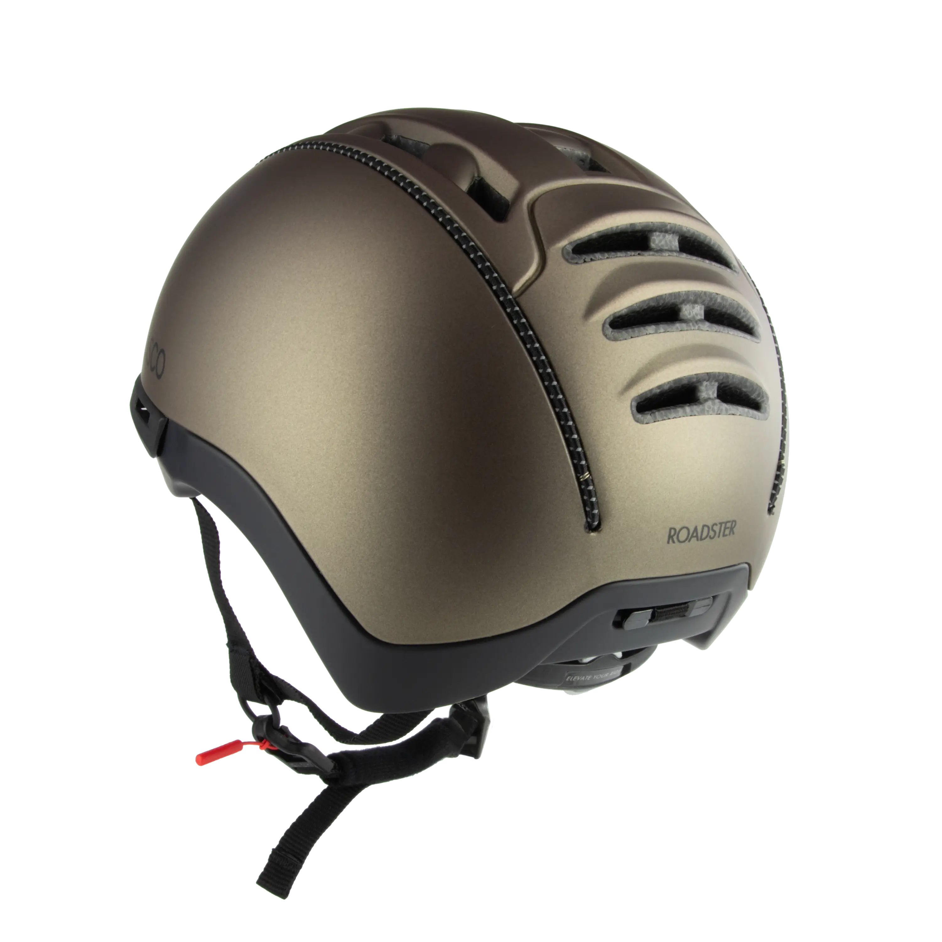 Casco Roadster Prime casca bicicleta espresso olive viziera