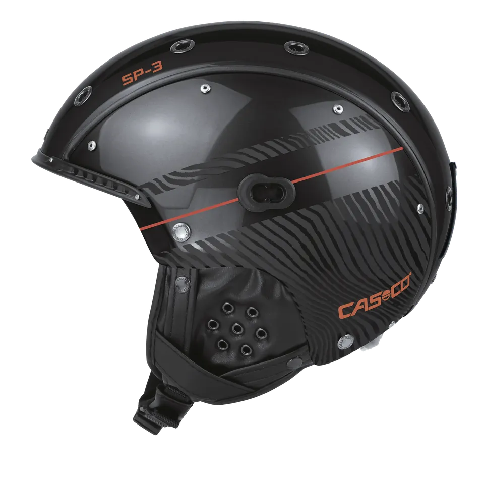 Casco SP-3 Stealth Racer cască schi negru ventilație