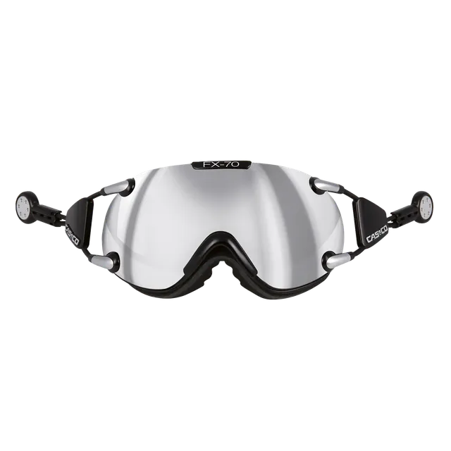 Casco FX70 Carbonic ochelari schi negru-argintiu cat.3