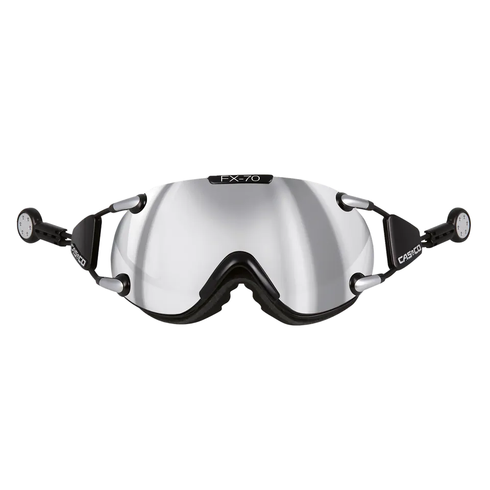 Casco FX70 Carbonic ochelari schi negru-argintiu cat.3