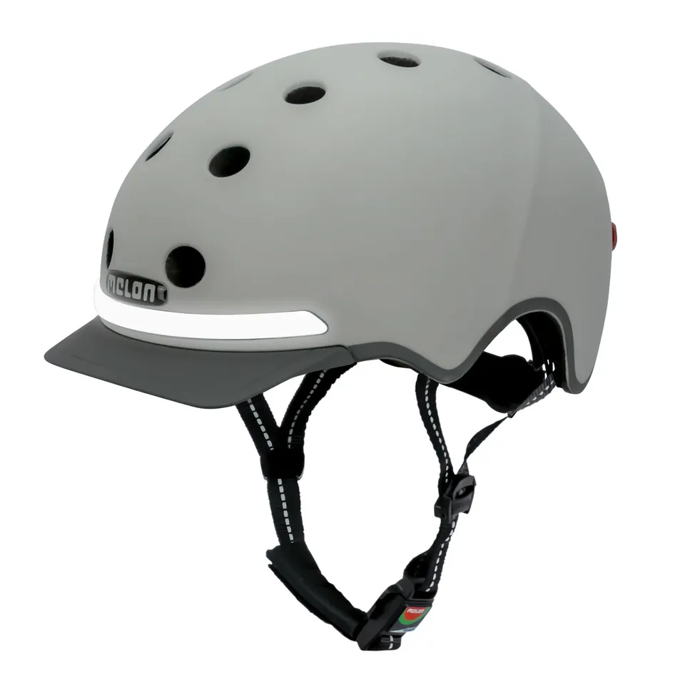 Melon E-Series Metropolis casca bicicleta M-L gri deschis