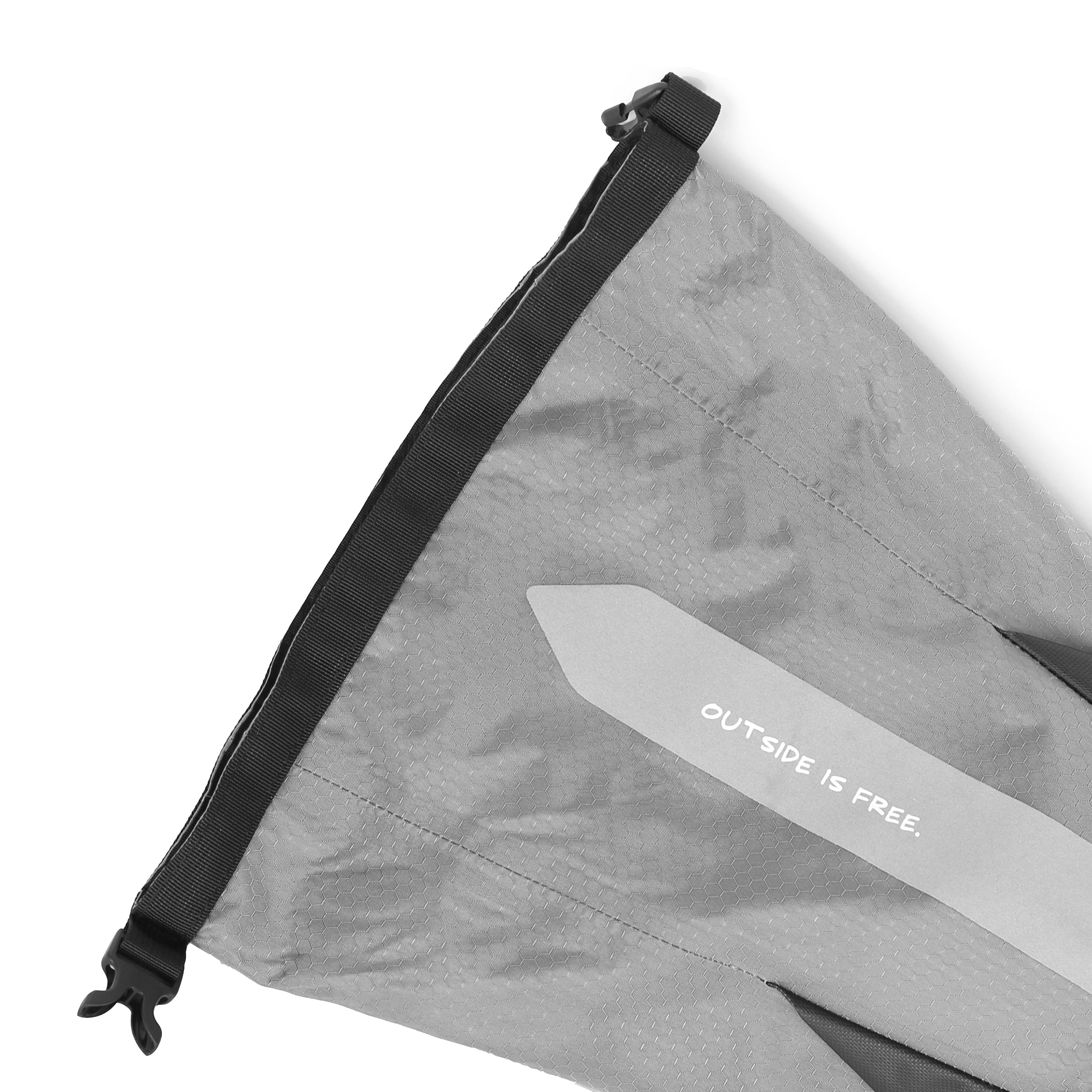 WOHO XTOURING Saddle Bag Dry S geantă șa impermeabilă gri