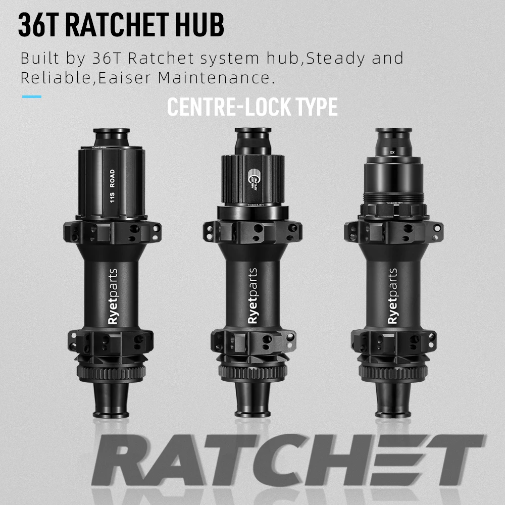 Ryet MTB Carbon set roți Boost XD/HG 35 mm