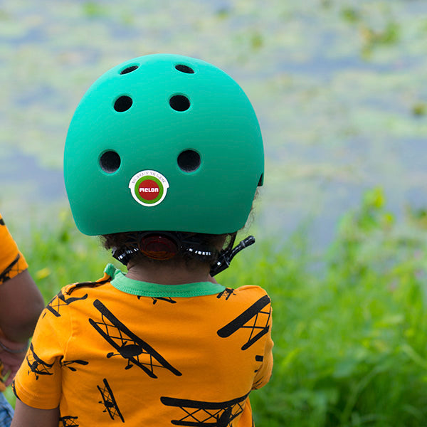 Melon Toddler Rainbow Green cască bicicletă XXS verde