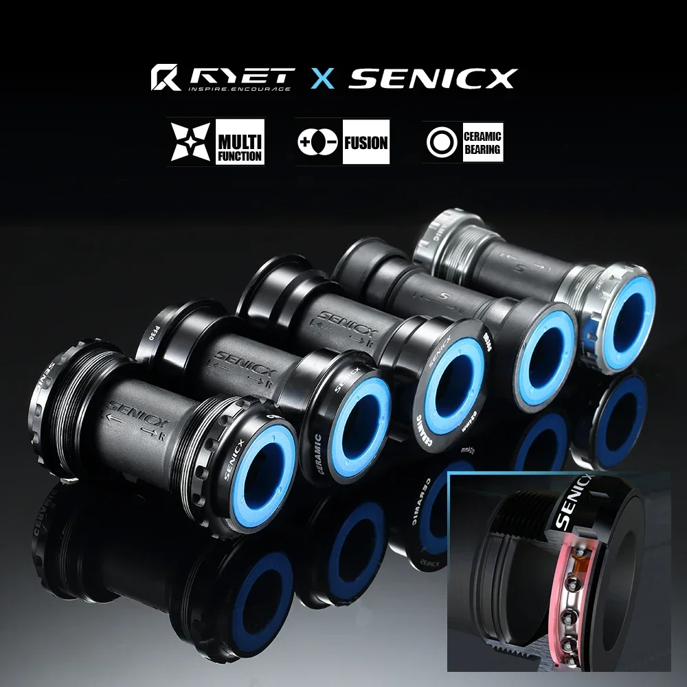Ryet Senicx monobloc pedalier ceramic BSA68