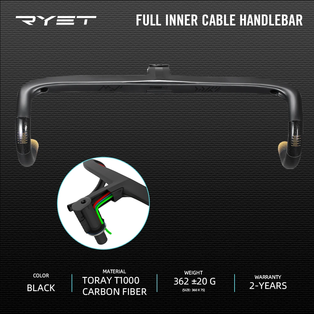 Ryet Ergo Ace ghidon sosea carbon Di2 suport