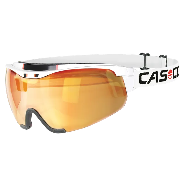 Casco Spirit Vautron ochelari schi albi