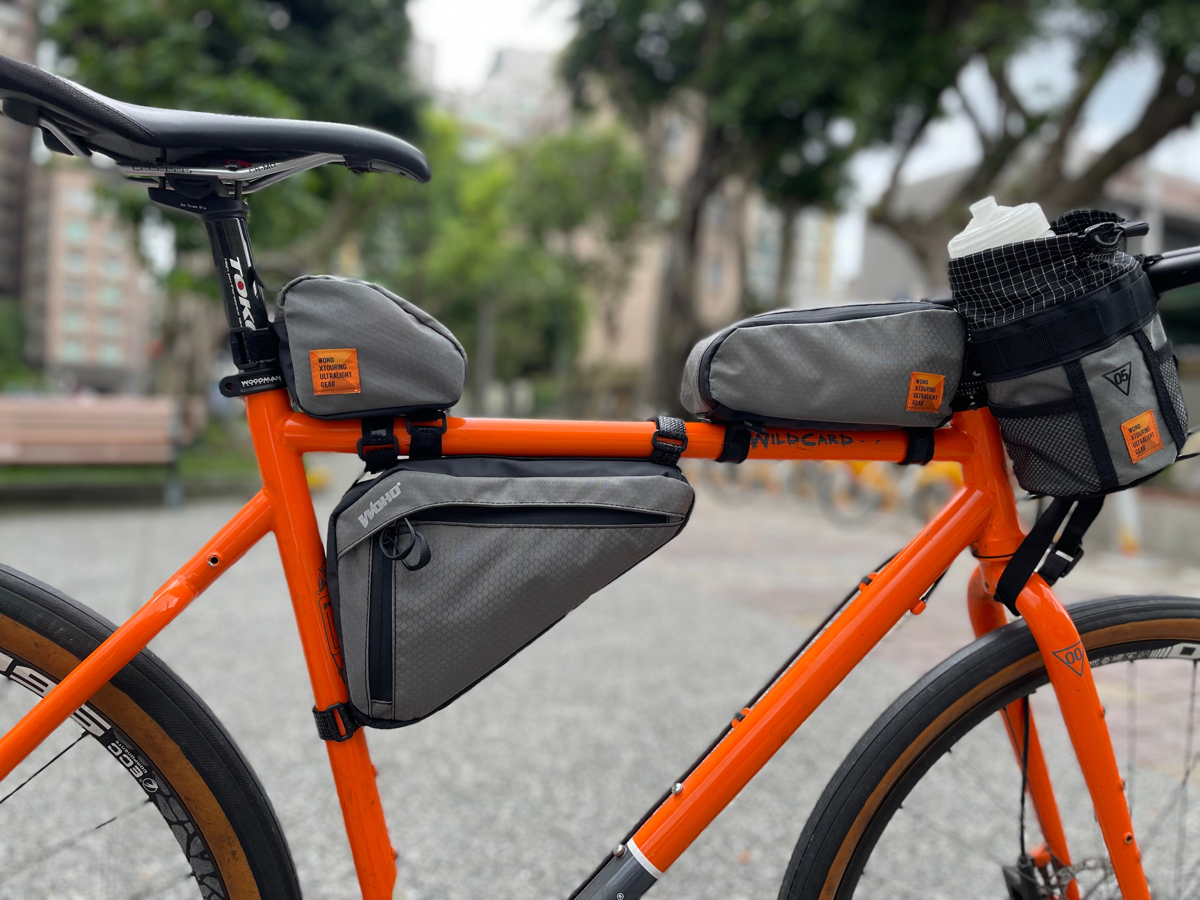 WOHO XTouring Tri geantă cadru 1,22L Iron Grey