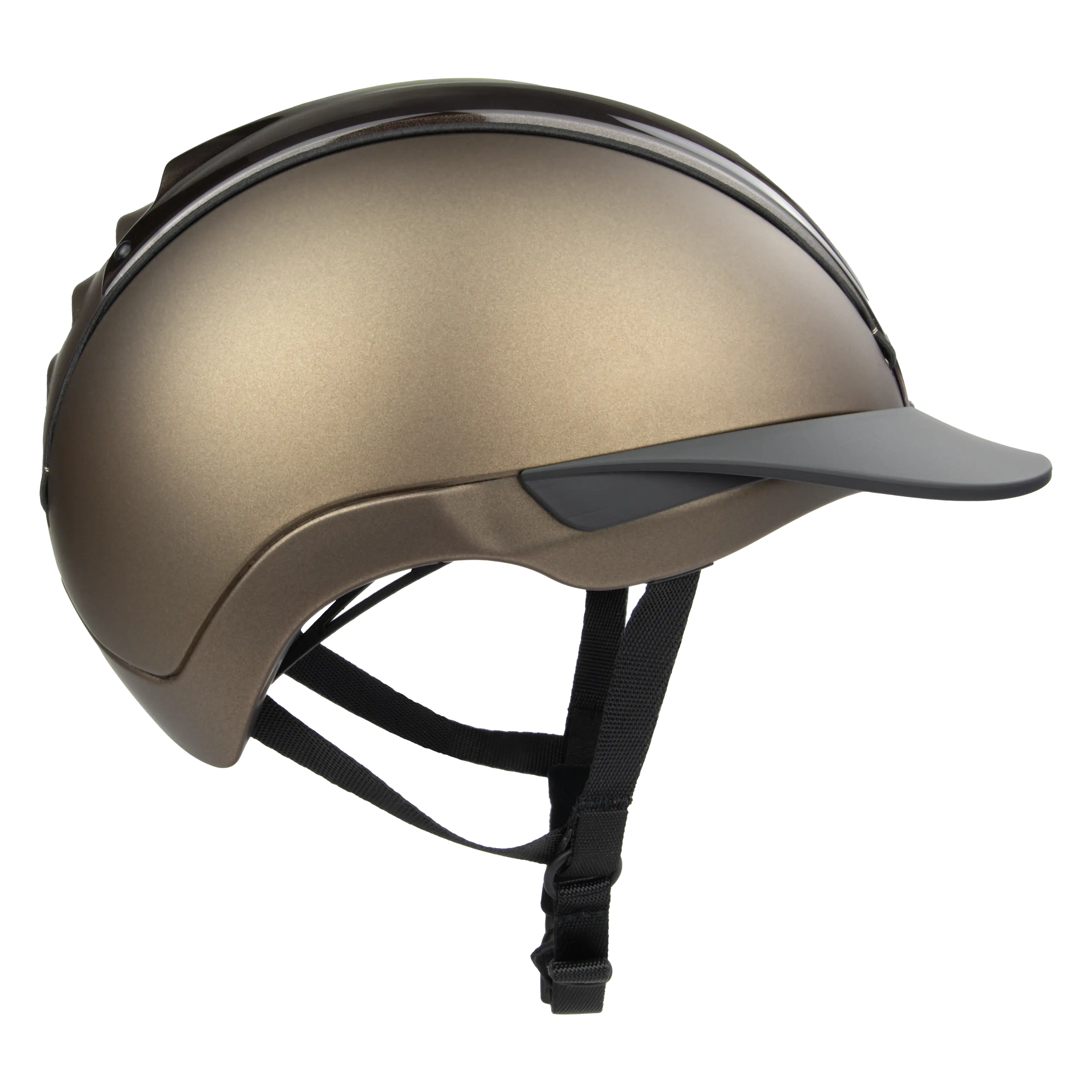 Casco Duell Prime Brown cască echitație maro