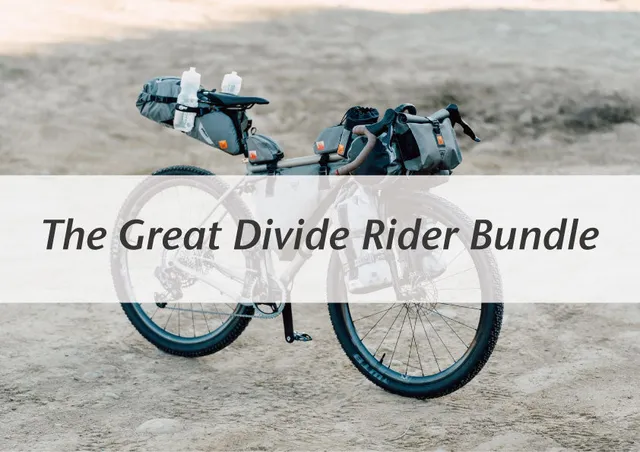 WOHO Great Divide Rider Bundle set genți bikepacking