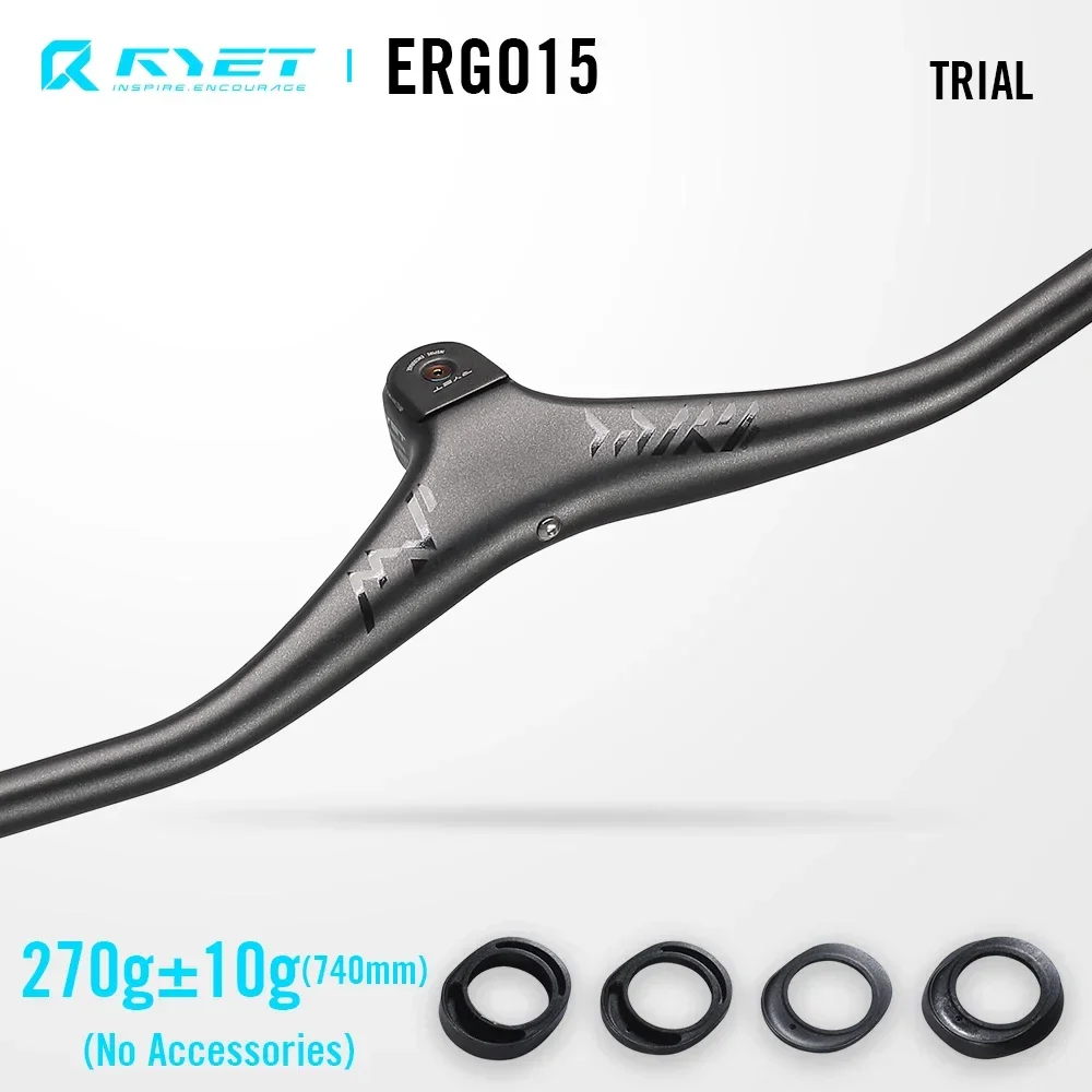 Ryet ERGO15 ghidon carbon integrat MTB 740 mm
