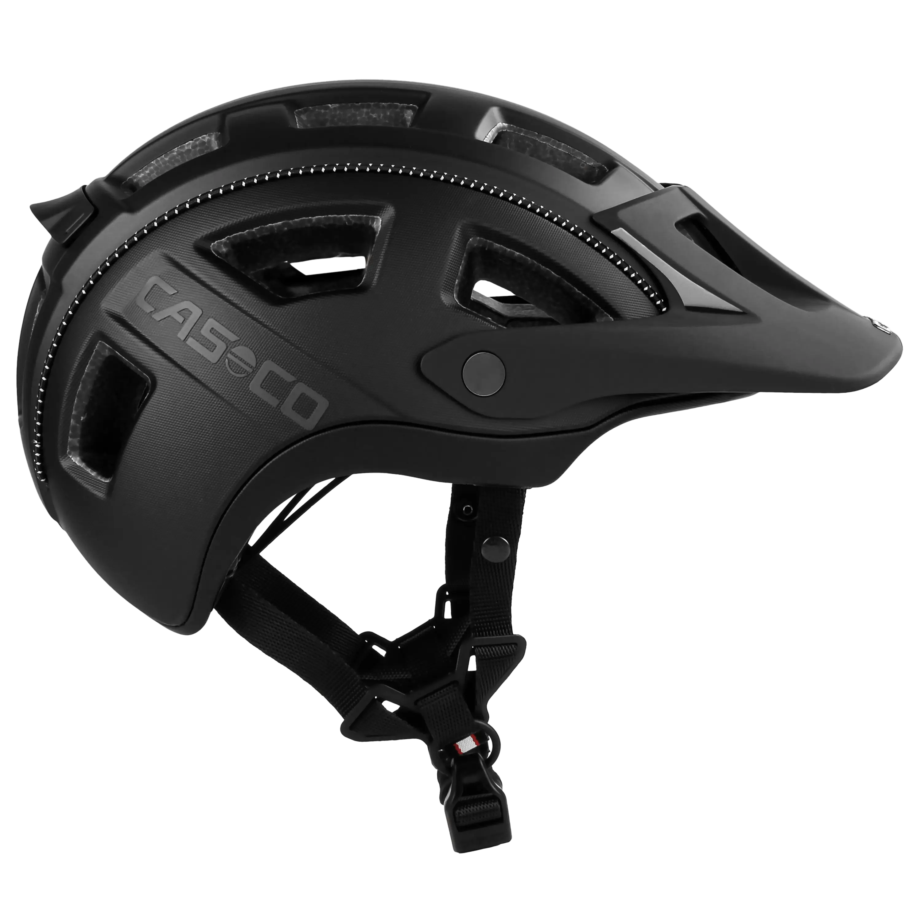 Casco MTBE2 cască MTB negru mat vizieră
