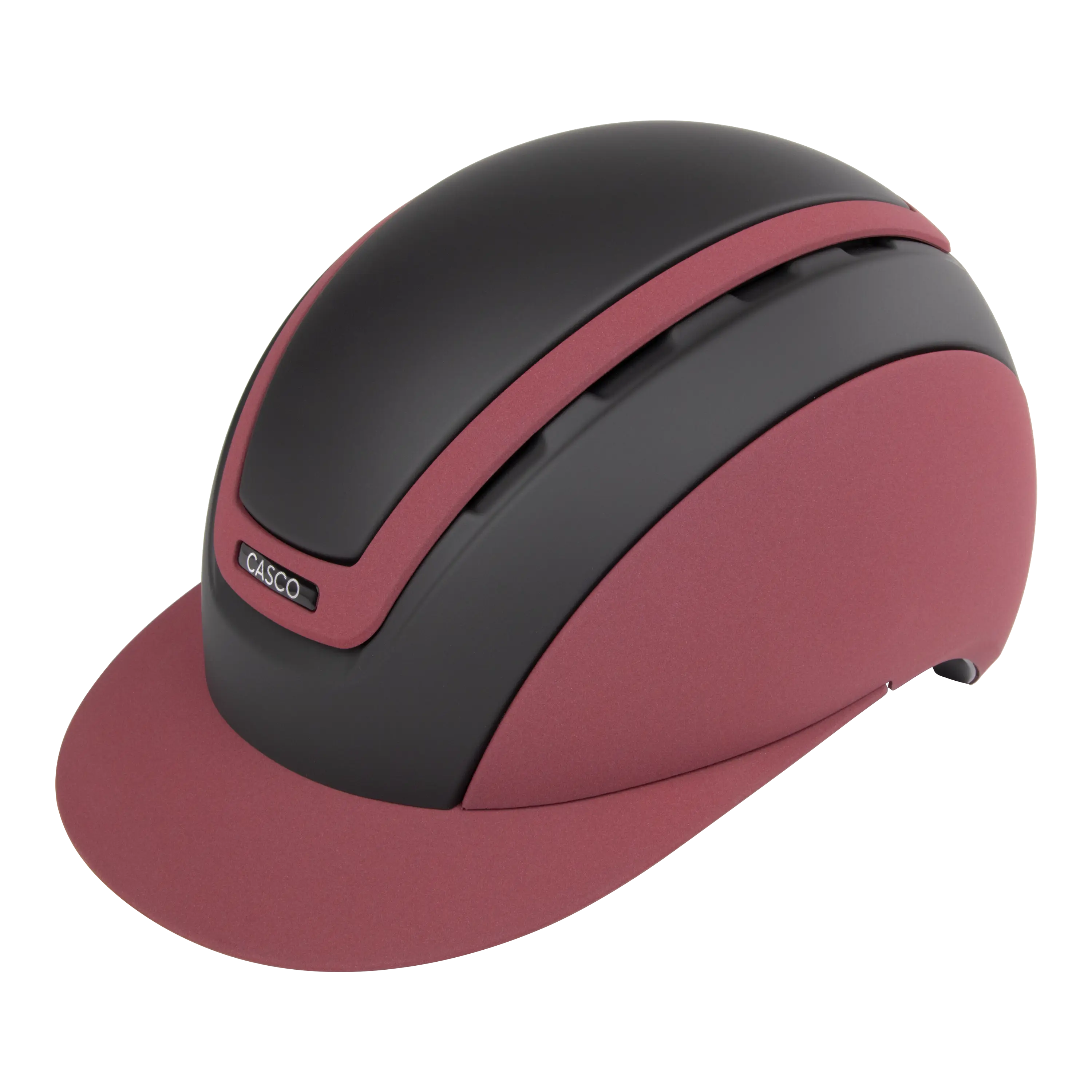 Casco ELITE Velaris casca echitatie Burgundy Red piele