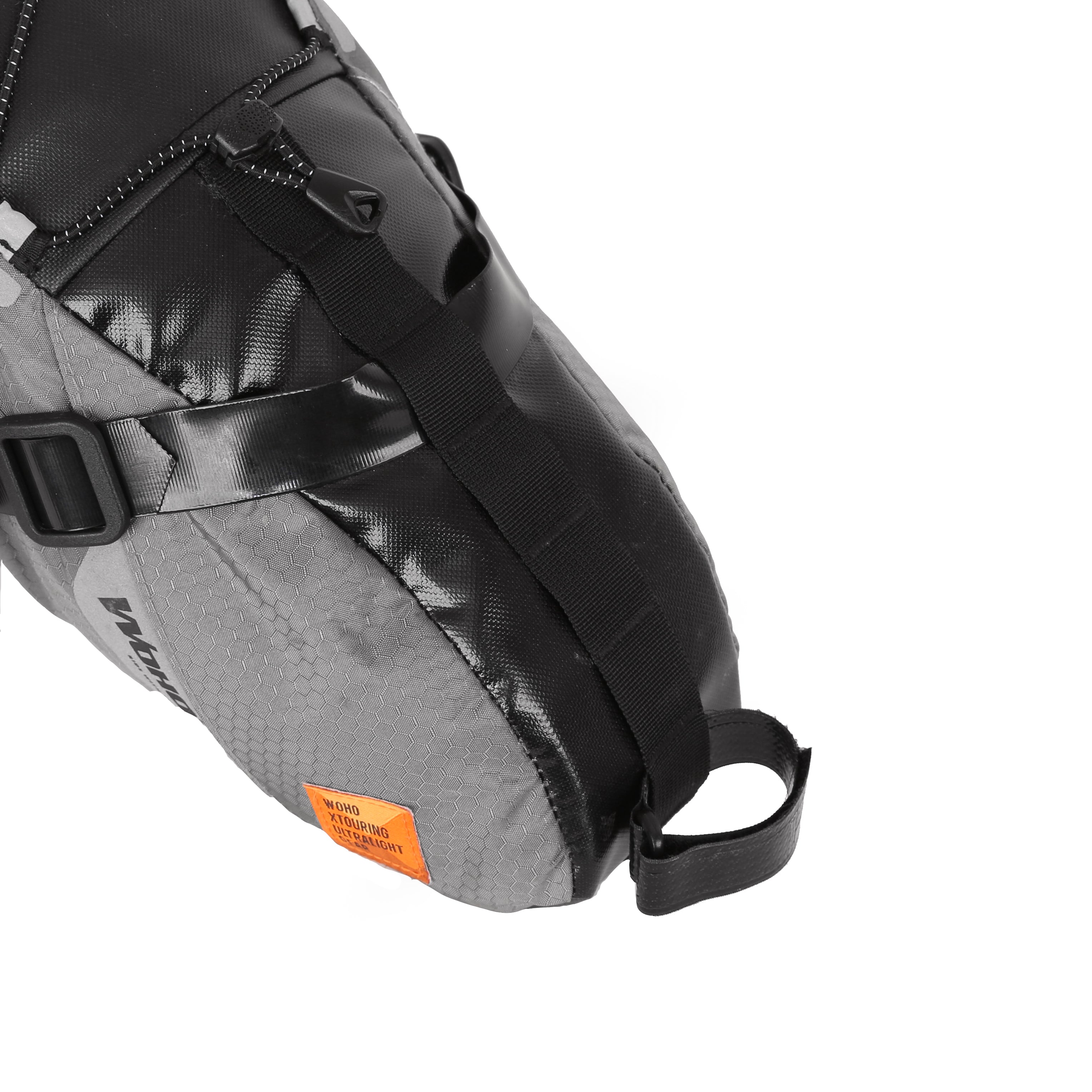 WOHO XTOURING Saddle Bag Dry S geantă șa impermeabilă gri