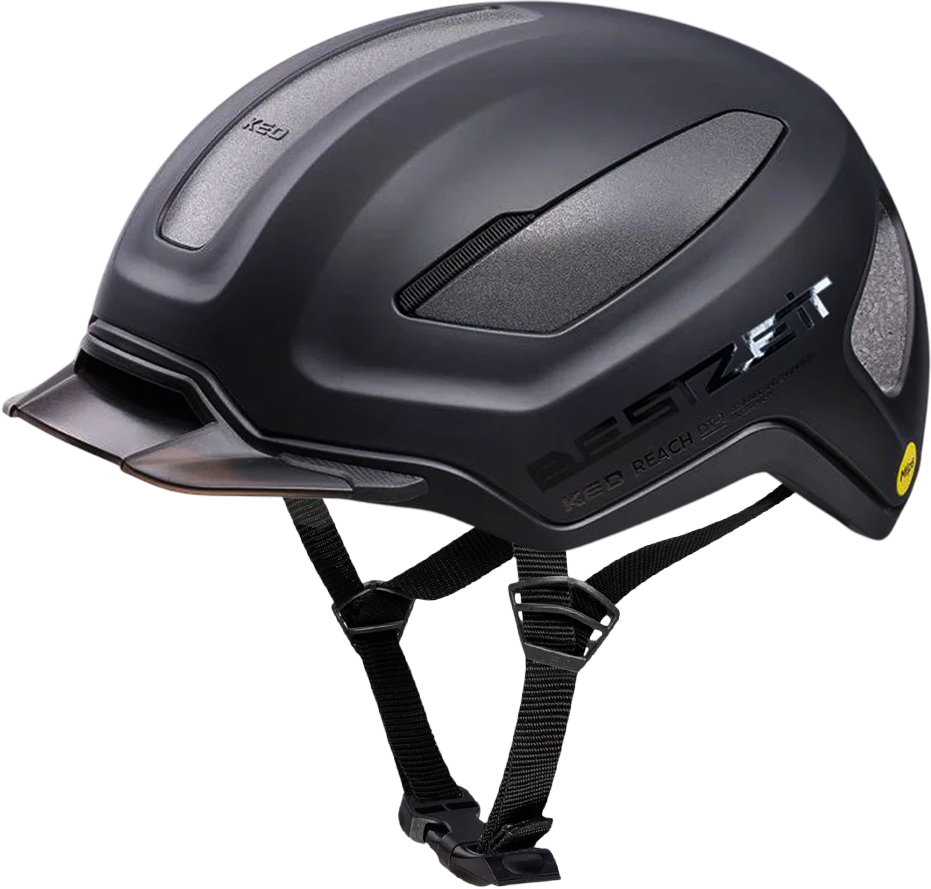 KED Reach DT1 Bestzeit Black casca bicicleta M-L MIPS