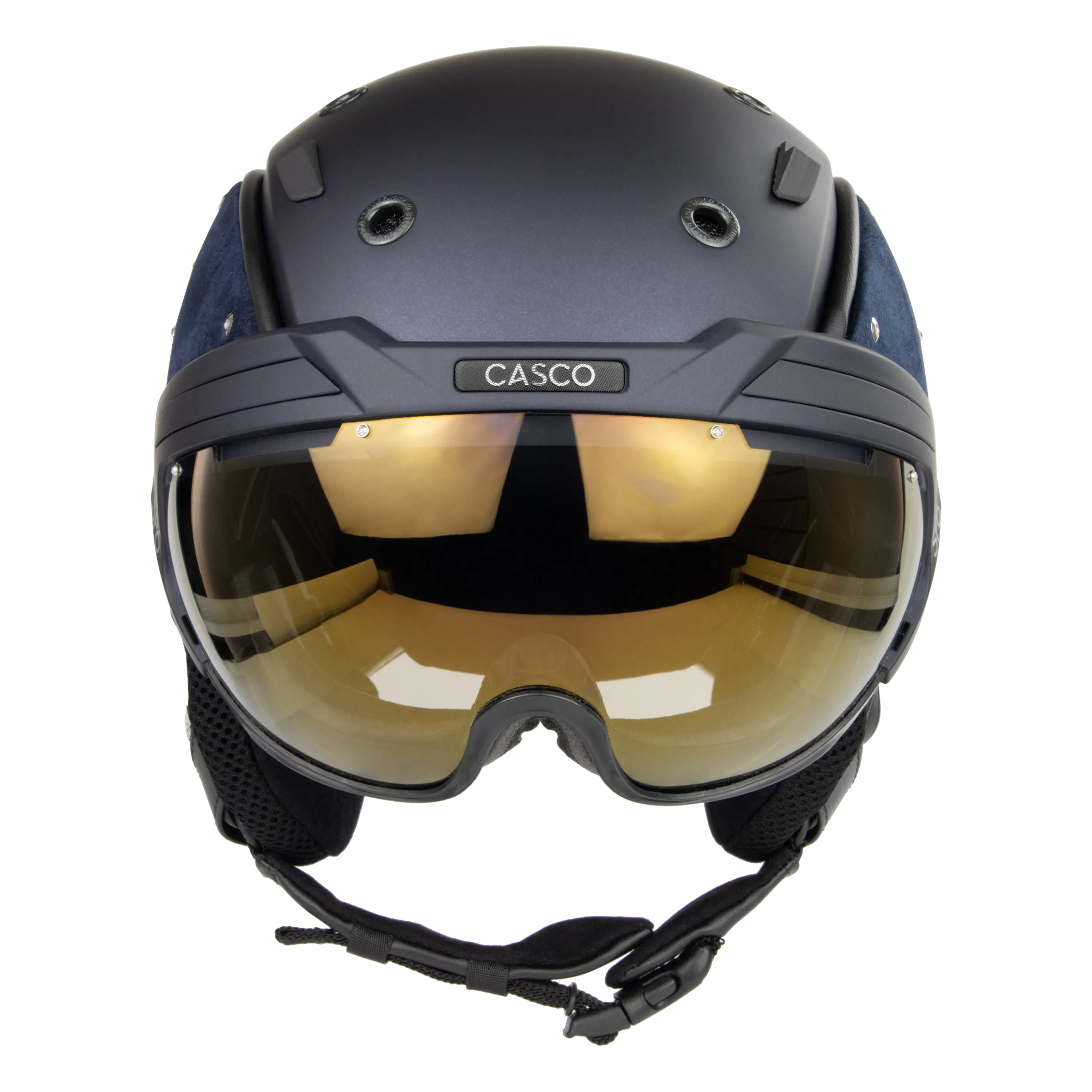 Casco SP-6 Majesty cască schi albastru cristale Swarovski