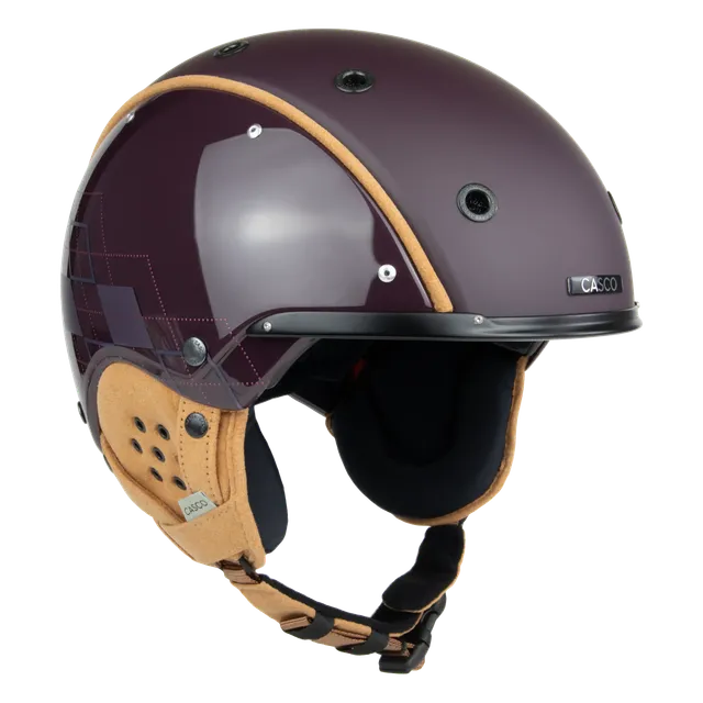 Casco SP-3 Academia cască schi merlot cu fibre in