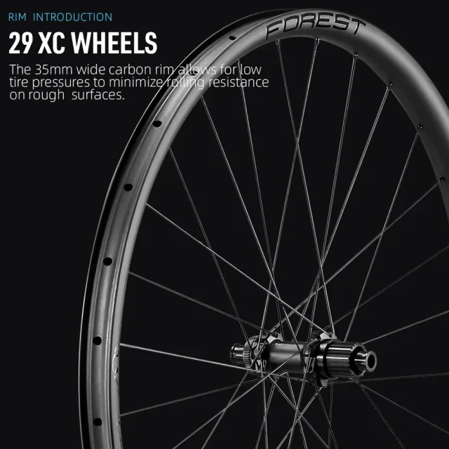 Ryet 29er set roti carbon MTB 35 mm 36T