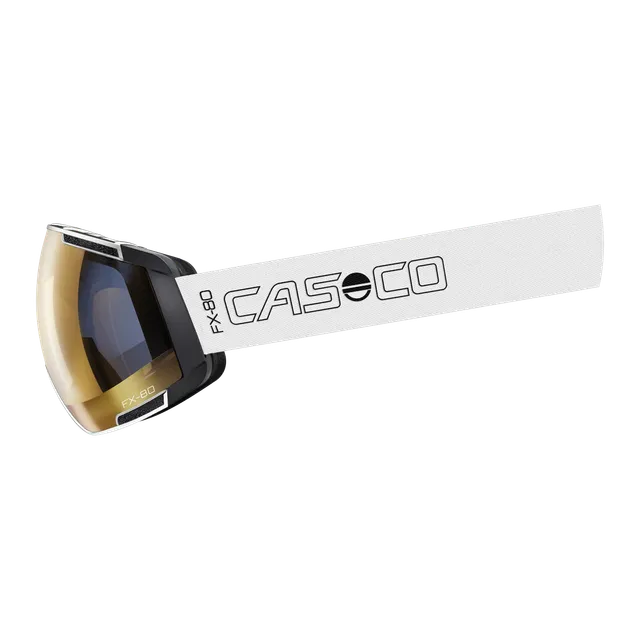 Casco FX80 STRAP VAUTRON+ ochelari schi albi fotocromatici