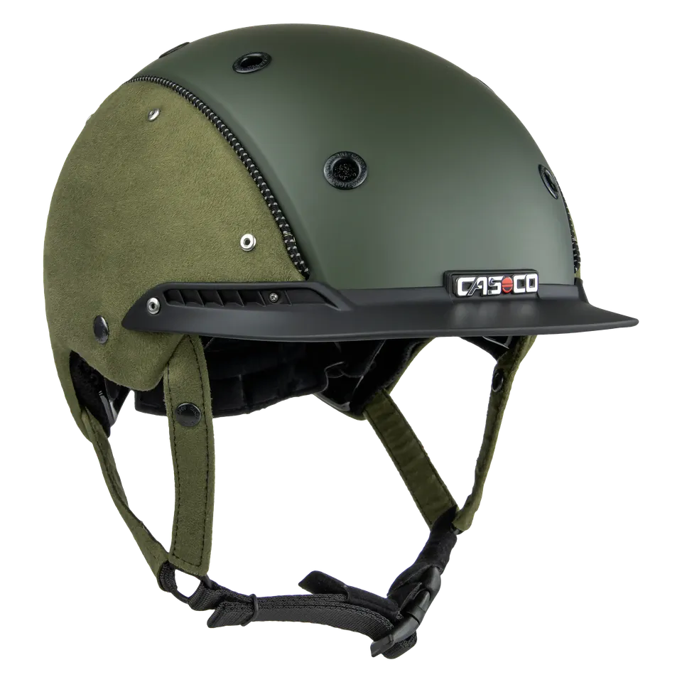 Casco Champ-3 Nubuck cască echitație verde hunting