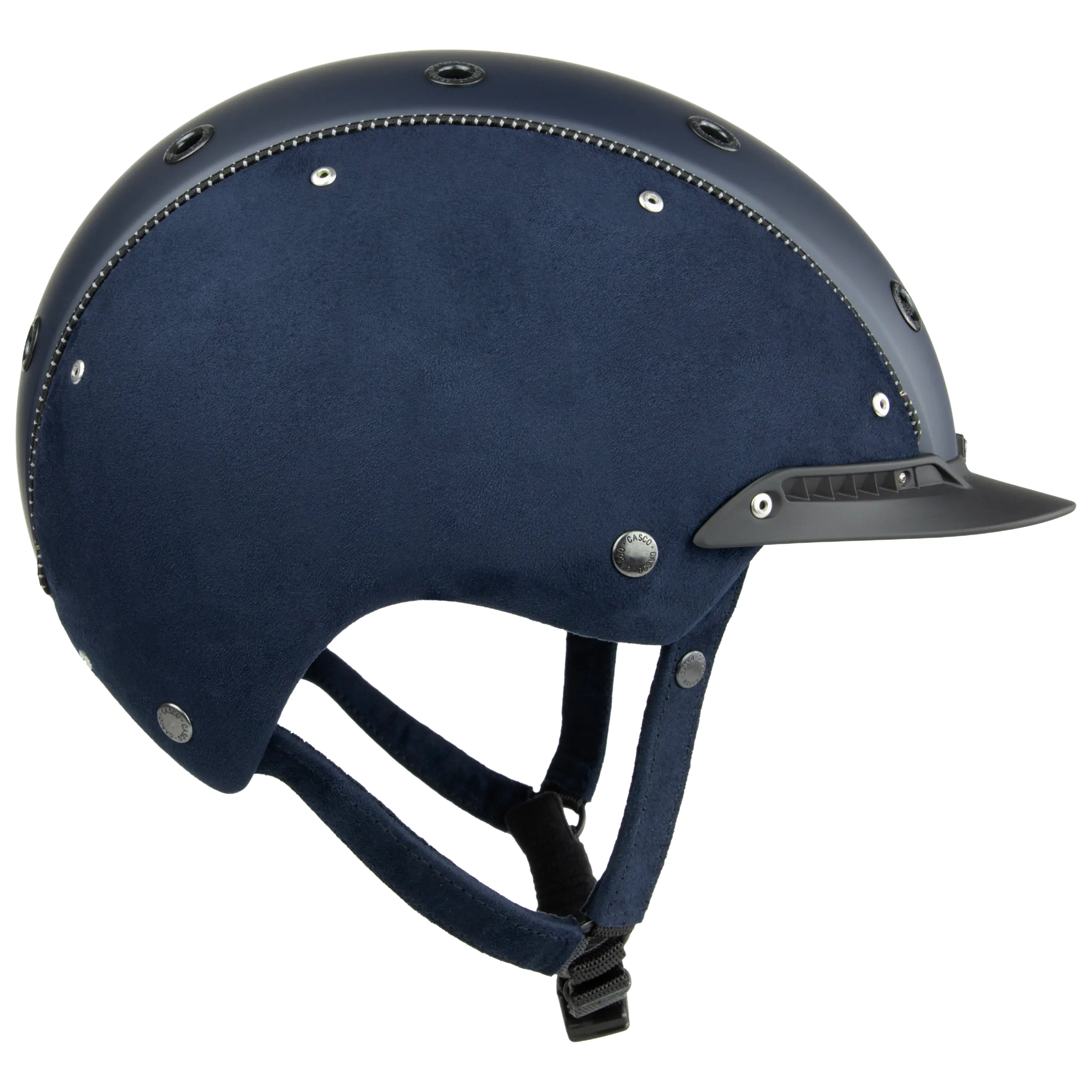 Casco Champ3 Nubuck casca echitatie Night Blue albastru