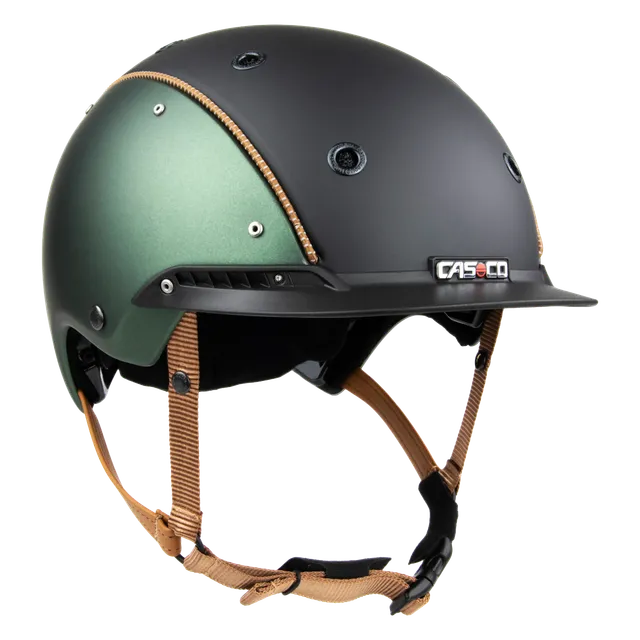 Casco Champ3 cască echitație verde metallic