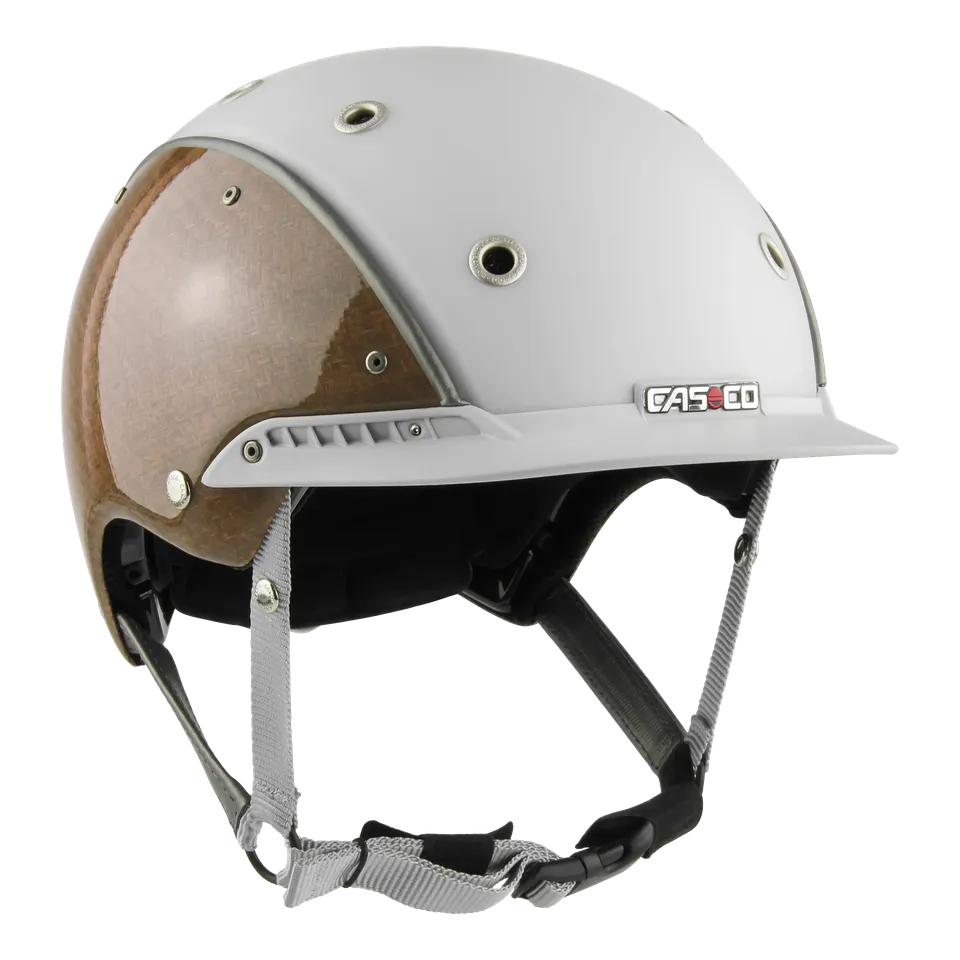 Casco Champ3 Flax Fibre White Gray casca echitatie